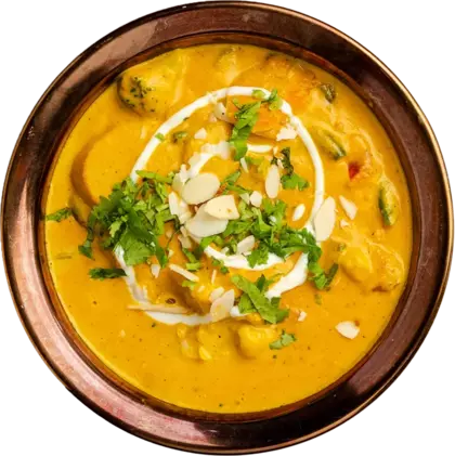 Veg korma Indian curry dish
